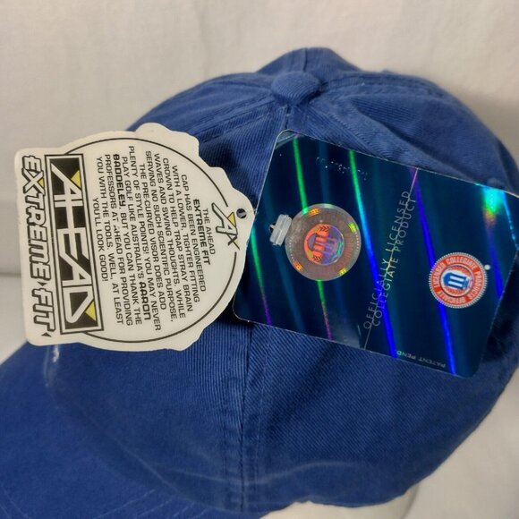 Duke University Blue Devils Cap Hat Ahead Extreme Fit Hat Canvas Strap Back READ - Picture 10 of 14